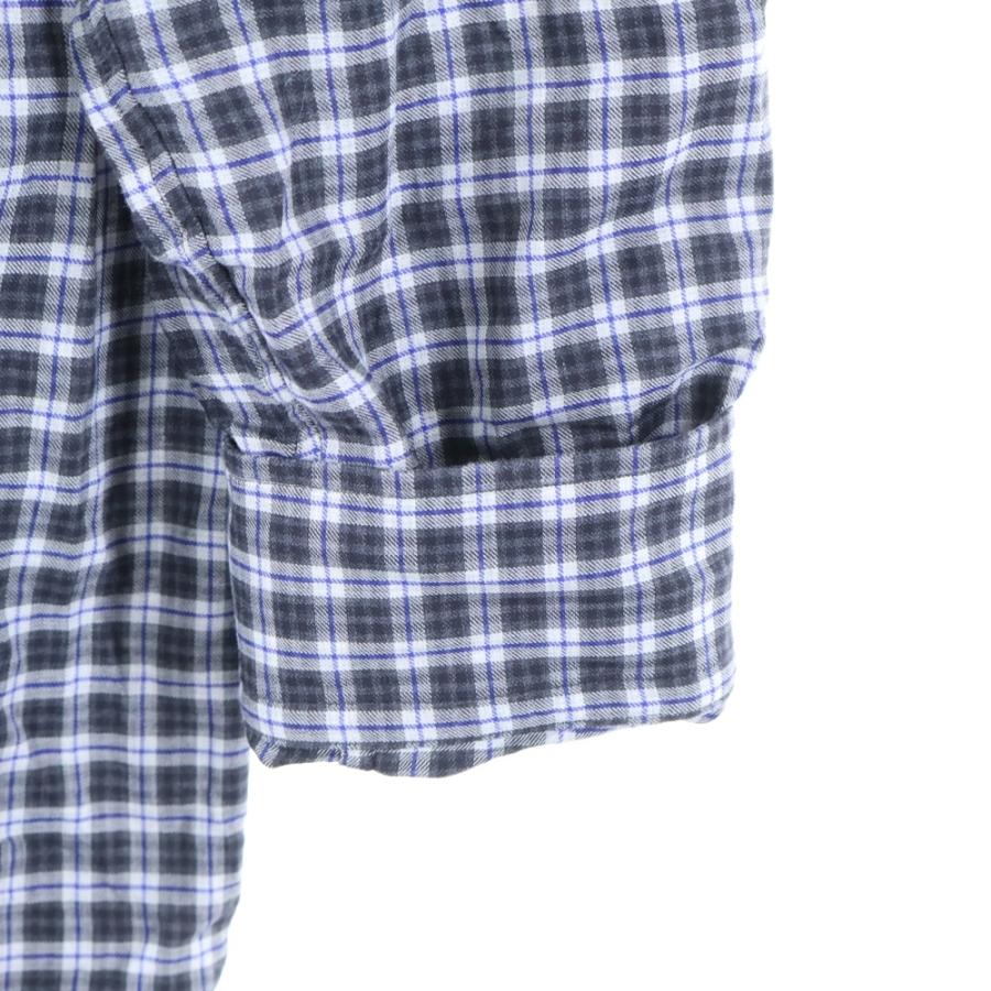 BALENCIAGA（バレンシアガ） オーバーサイズ 長袖チェック シャツ