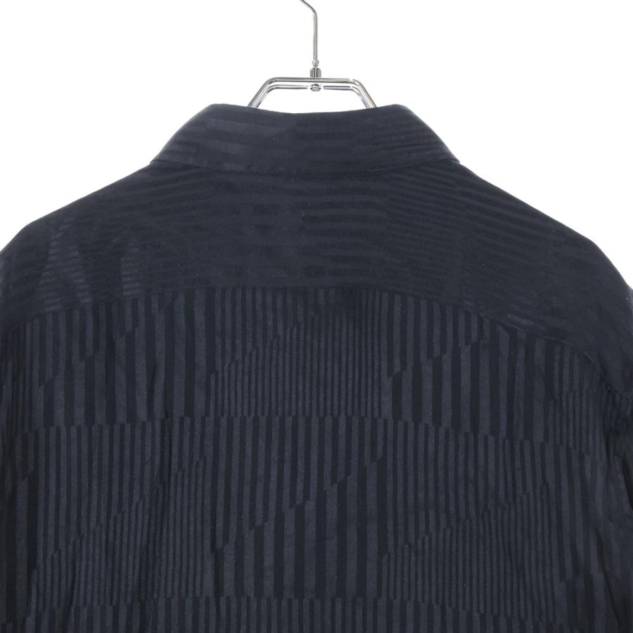 SAINT LAURENT PARIS サンローランパリ 19AW Silk Stripes Shirt
