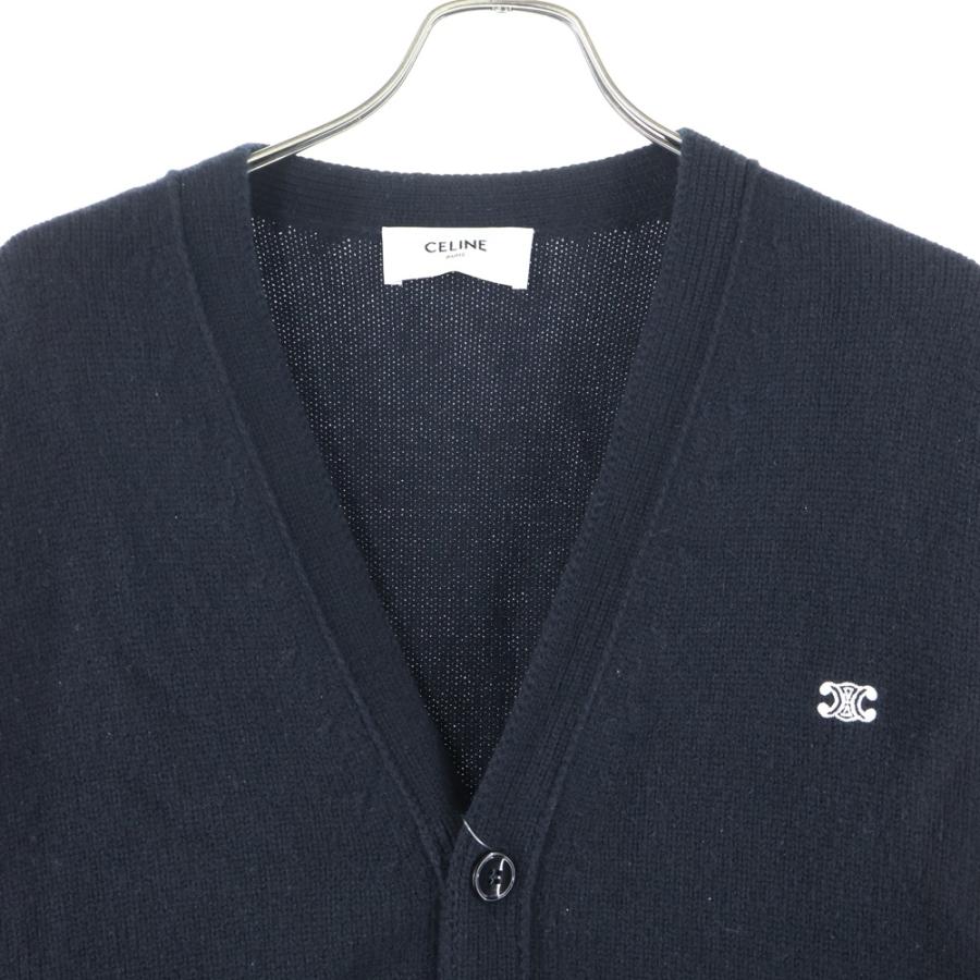 CELINE（セリーヌ） 22AW トリオンフ カシミア混 ニット カーディガン