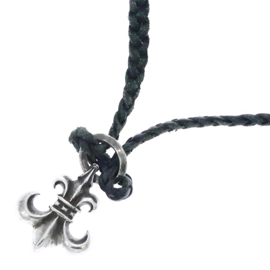 クロムハーツBSフレアペンダントタイニーレザーブレードスモールスボロチップ CHROME HEARTS（クロムハーツ） BS FLUER BSフレア BC ボロチップ