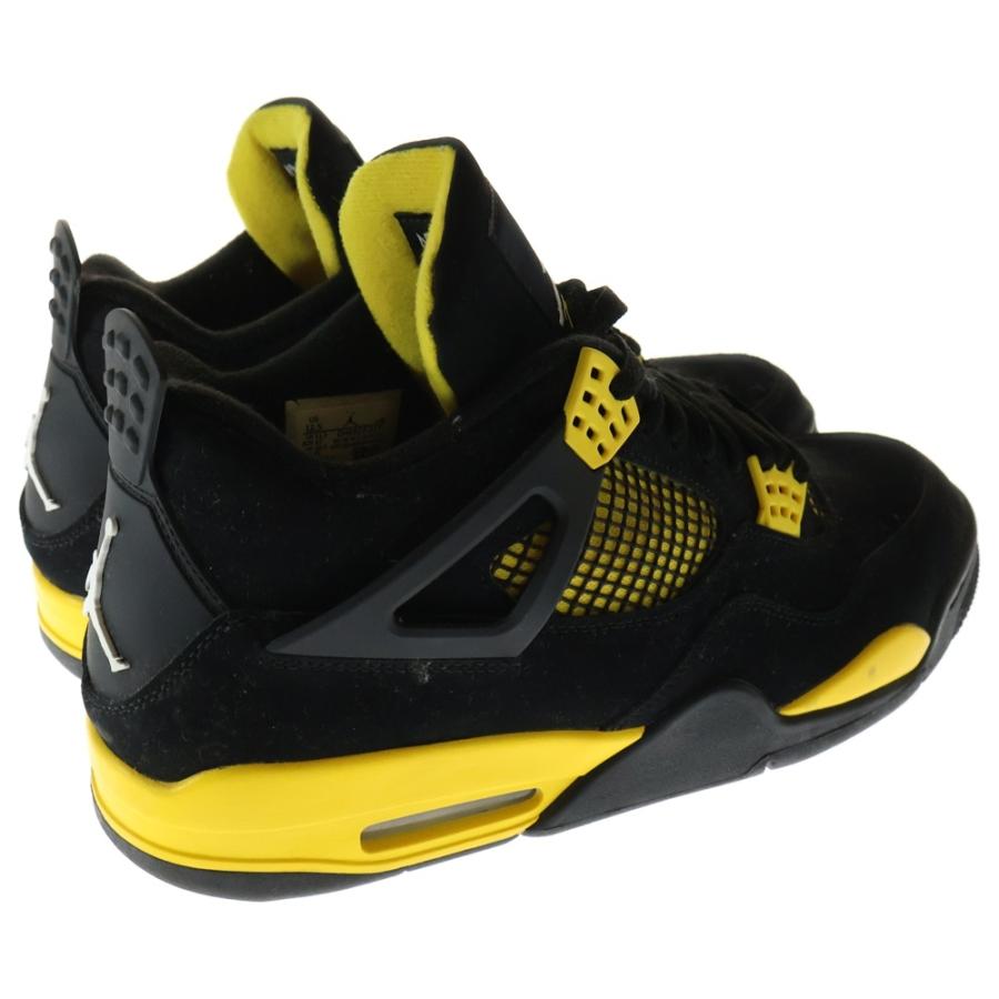 NIKE ナイキ AIR JORDAN 4 RETRO THUNDER エア ジョーダン レトロ