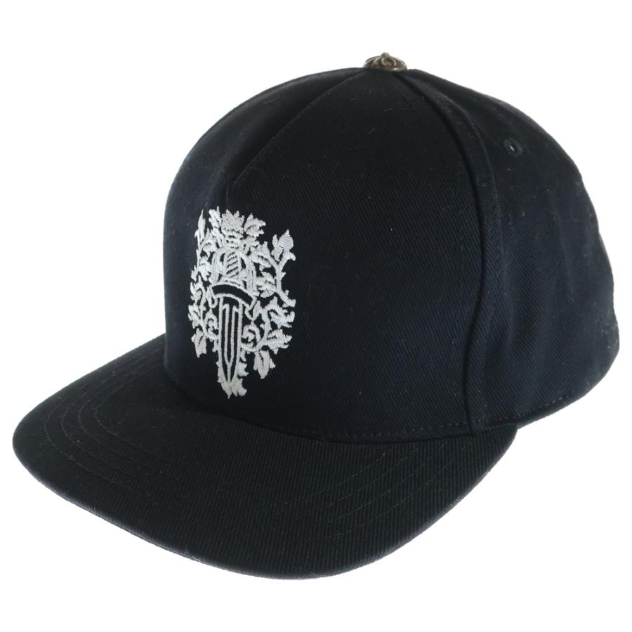 CHROME HEARTS クロムハーツ BASEBALL CAP ダガー刺繍 デニム