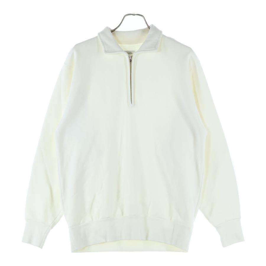 CIOTA シオタ HALF ZIP SWEATSHIRT ハーフジップ 長袖スウェット