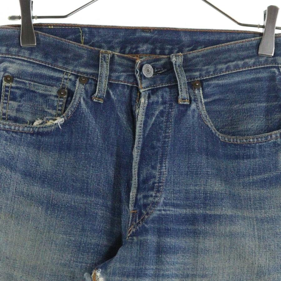 Levi's（リーバイス） 70S VINTAGE 501 BIGE 後期 ボタン裏6 平行