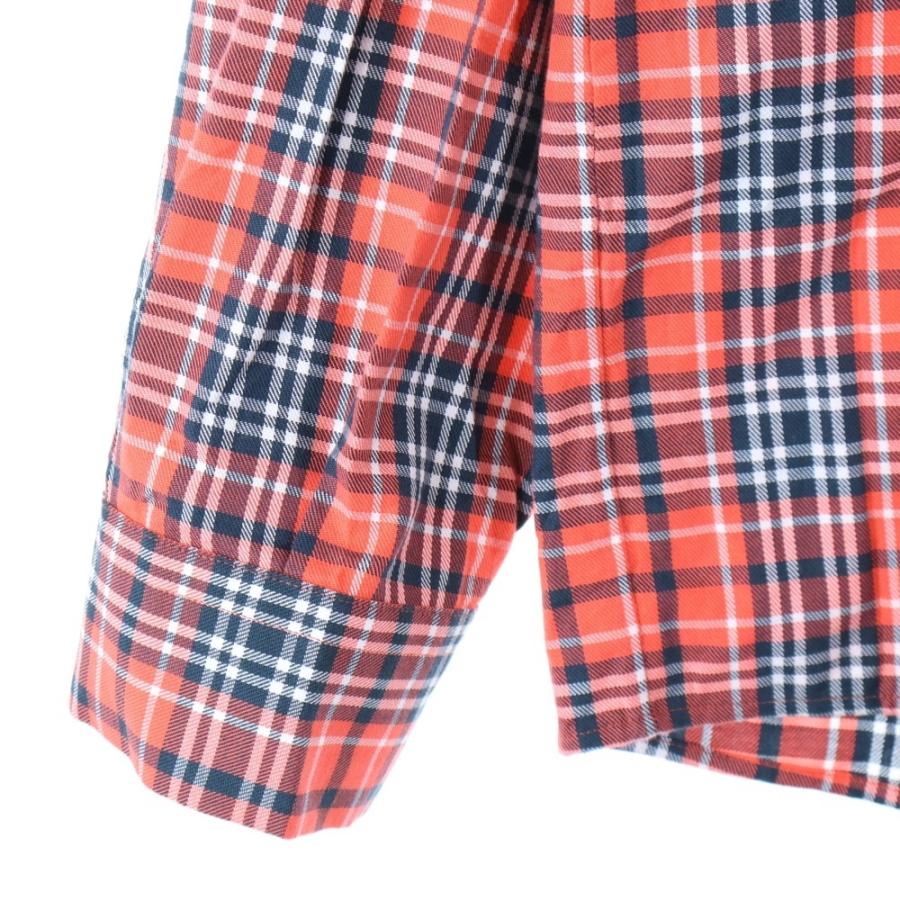 BURBERRY（バーバリー） 胸ポケット 6B チェック柄 オープンカラー