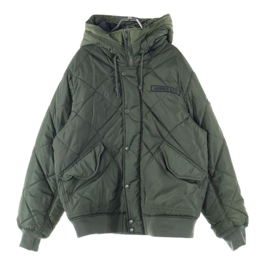 AVIREX（アヴィレックス） キルティング ロゴエンブロイダリーデザイン