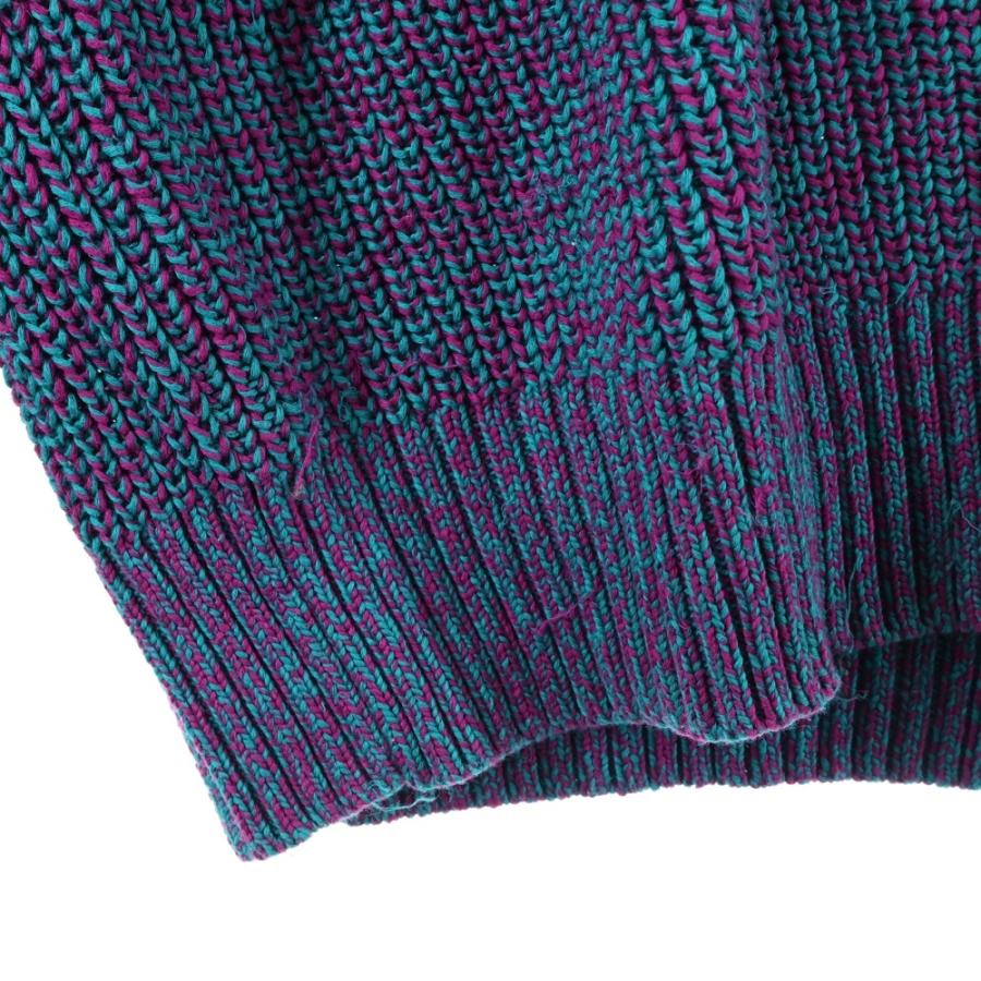Supreme 21aw Mélange Rib Knit Supreme Mélange Rib Knit Sweater Black | Hype Clothinga