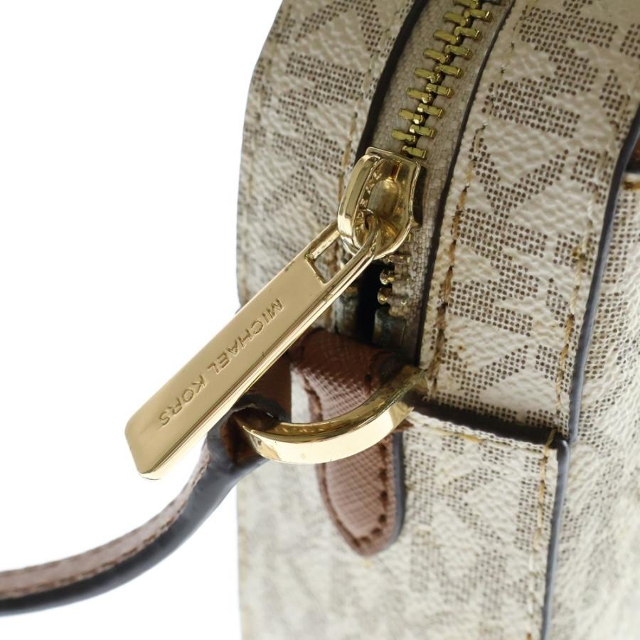MICHAEL KORS◇ショルダーバッグ/PVC/BRW/総柄/32h0gt9c8b ✨美品