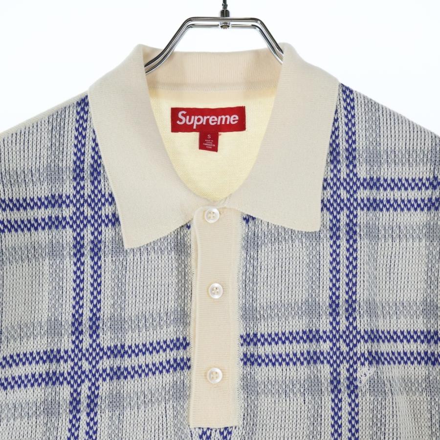 Supreme（シュプリーム） 24SS Plaid Knit S/S Polo プレイド ショート
