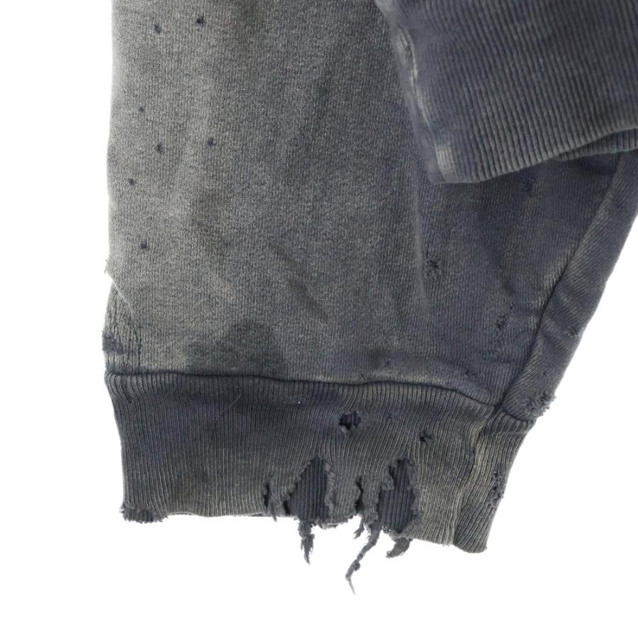 READYMADE（レディメイド） DOUBLE FACE HOODIE ダメージ加工 ダブル