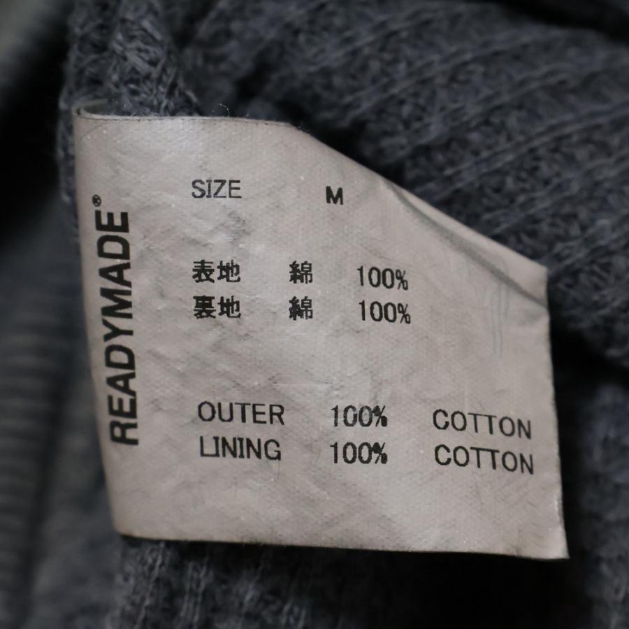 READYMADE（レディメイド） DOUBLE FACE HOODIE ダメージ加工 ダブル