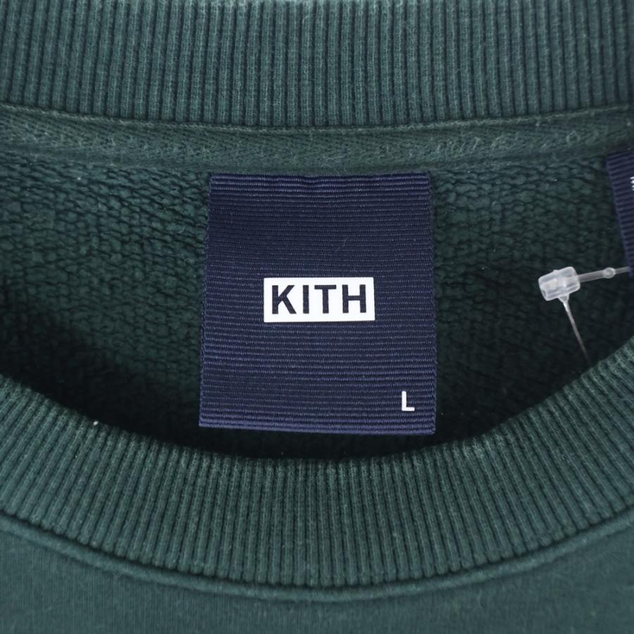 KITH（キス） エンブロイダリー ロゴ クルーネック スウェット 