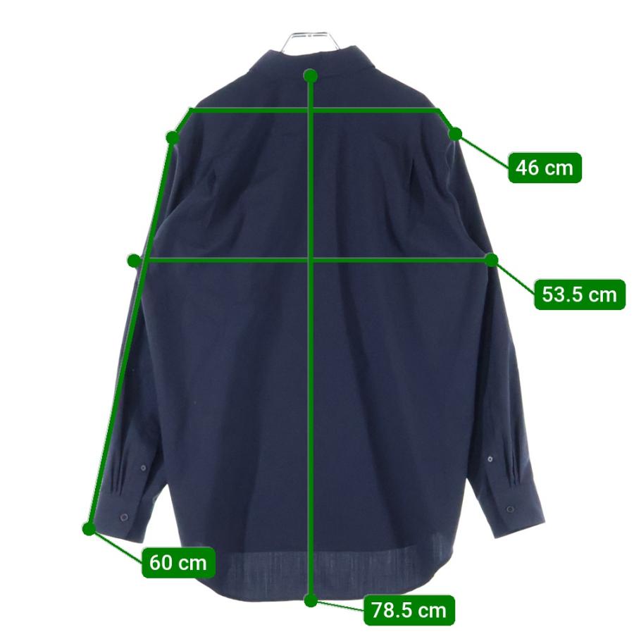 AURALEE（オーラリー） 24SS ボタンダウン レギュラーカラー ロング