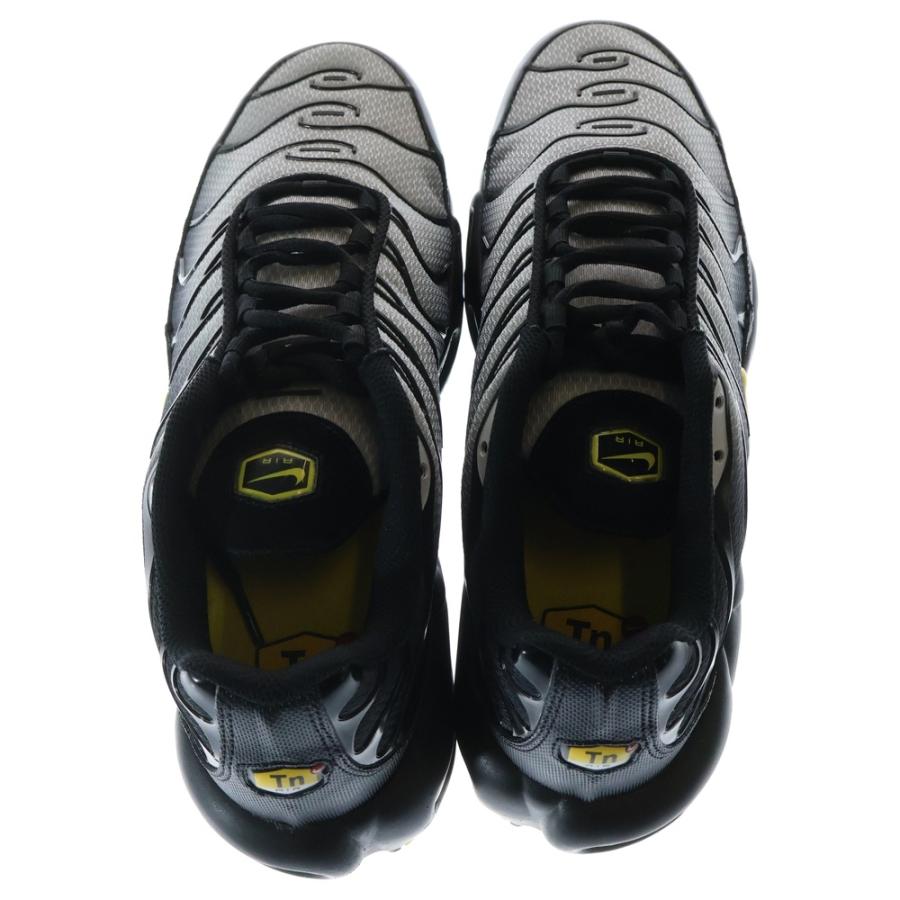 NIKE ナイキ AIR MAX PLUS BLACK OPTI YELLOW WOLFGREY エアマックス  