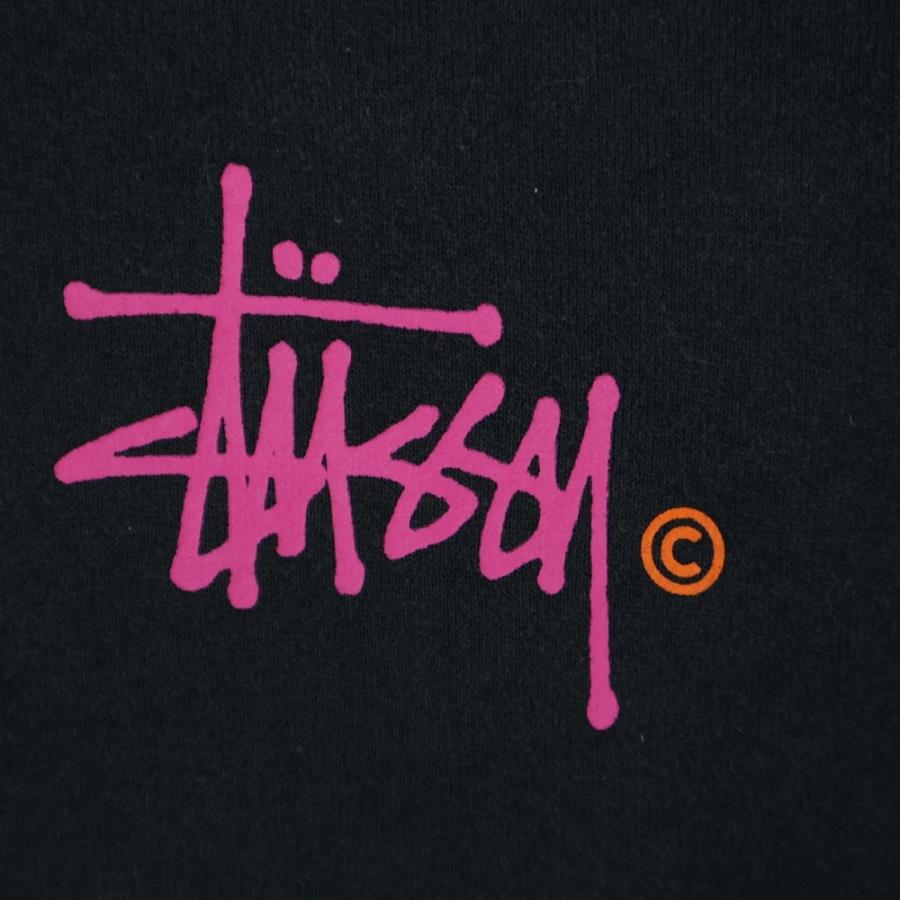 STUSSY（ステューシー） 中国製 両面ロゴプリント スウェット プル