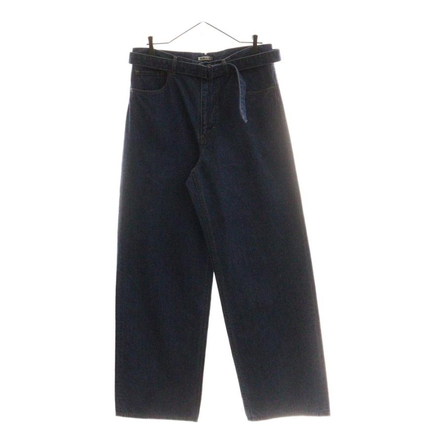 AURALEE（オーラリー） 25SS SELVEDGE LIGHT OZ DENIM BELTED PANTS