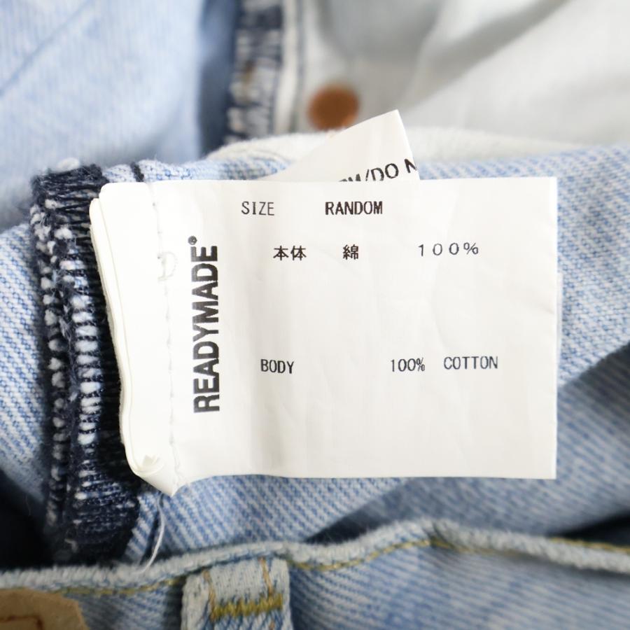 READY MADE レディメイド 24SS WIDE FLARE DENIM ワイド フレア 再構築 
