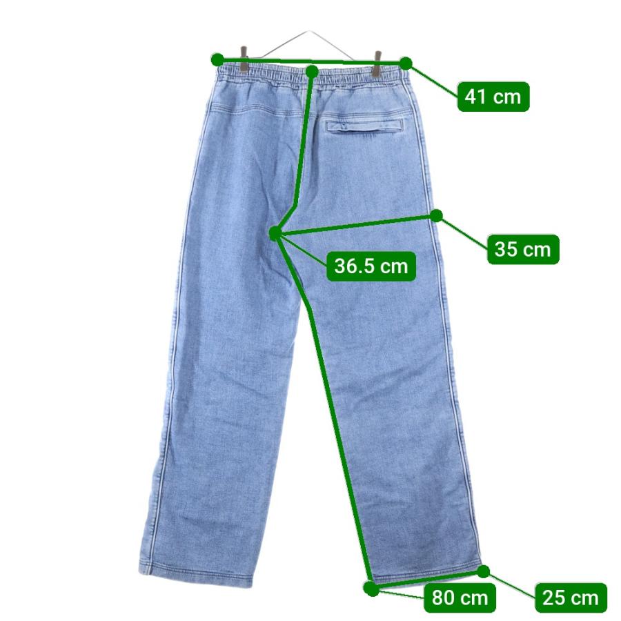 DIESEL ディーゼル D-MARTIANS-NE SWEAT JEANS ロゴパッチ スウェット