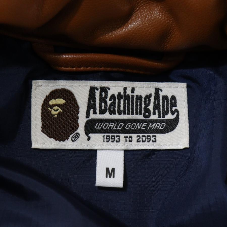 A BATHING APE WORLD GONE MAD ダウンジャケット A BATHING APE（アベイシングエイプ） ダウンジャケット 001HJF702503X