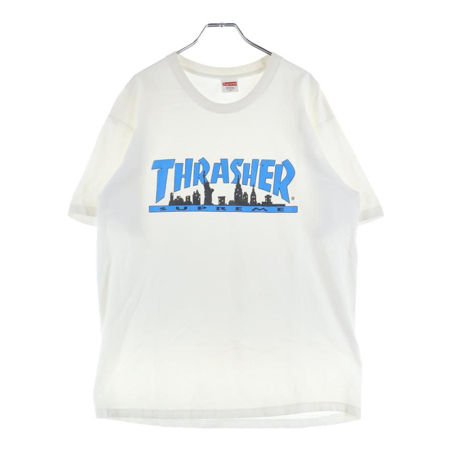 Supreme（シュプリーム） 21AW ×THRASHER Skyline Tee スラッシャー