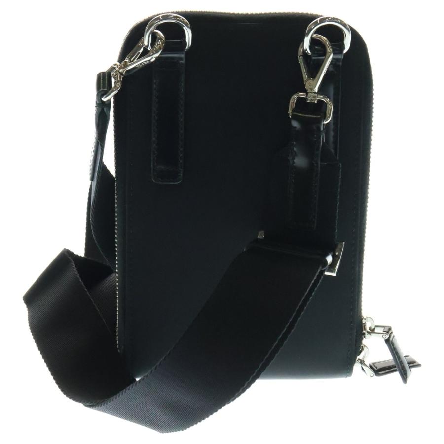 PRADA プラダ PHONE CASE SHORDER リナイロン ロゴ 三角プレート