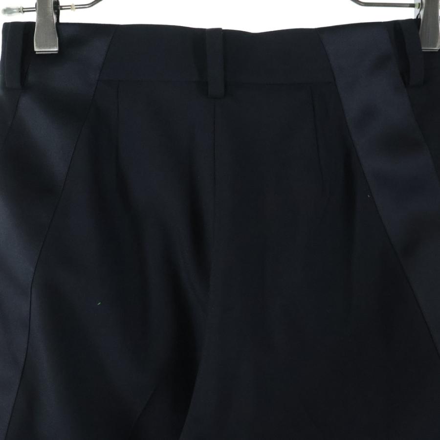 sacai（サカイ） ウール混 サイドライン フレアスラックス パンツ 