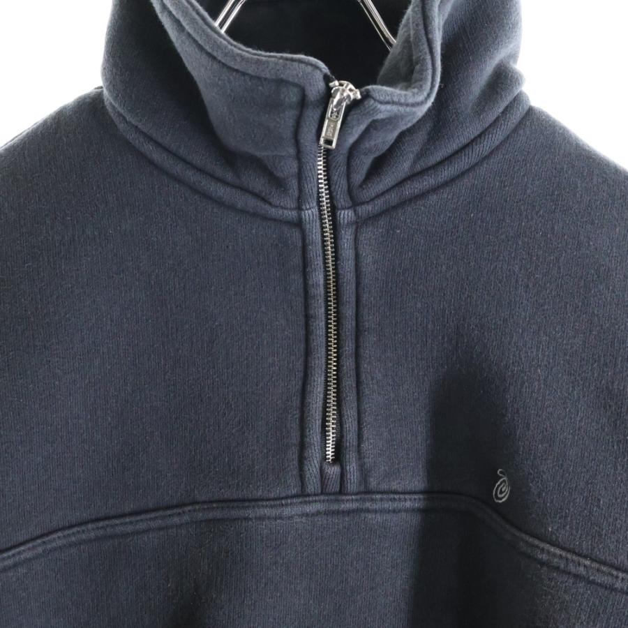 STUSSY（ステューシー） 24SS HALF ZIP MOCK NECK SWEATSHIRT ハーフ