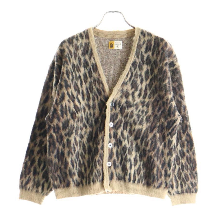 セントマイケル24AW MOHAIR CARDIGAN LEOPARD SAINT MICHAEL セントマイケル 24AW MOHAIR CARDIGAN レオパード