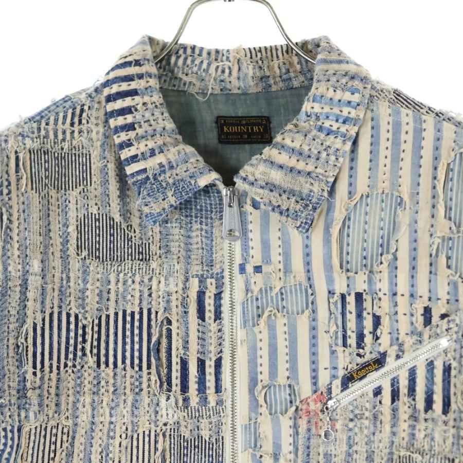 ジャケット・アウター kapital boro jacket Kapital Boro Spring 1st 2022 Jacket Indigo メンズ - SS22 - JP