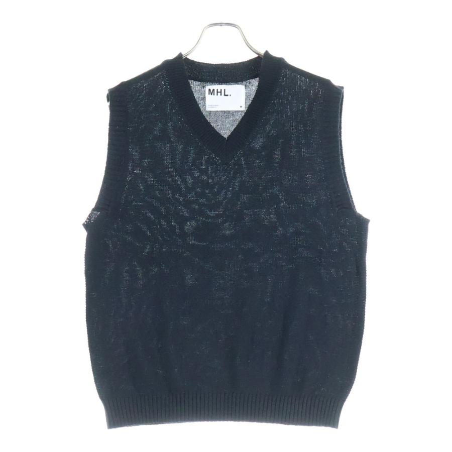 MARGARET HOWELL（マーガレットハウエル） Vネック コットンベスト