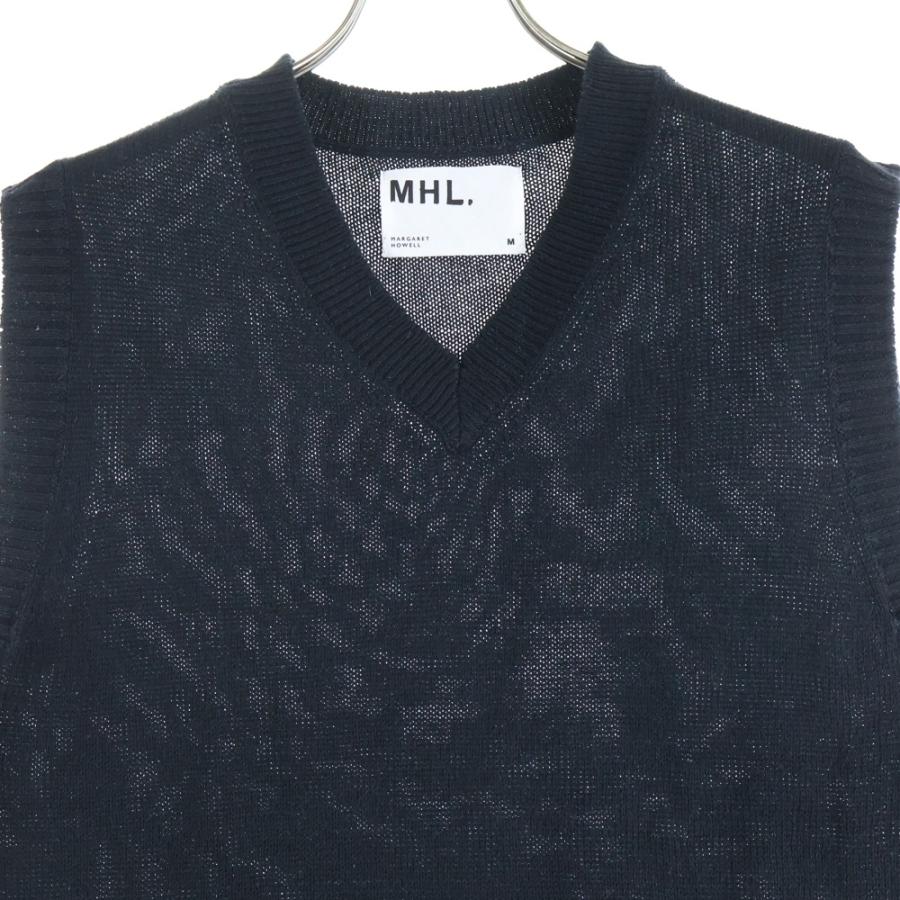 MARGARET HOWELL（マーガレットハウエル） Vネック コットンベスト