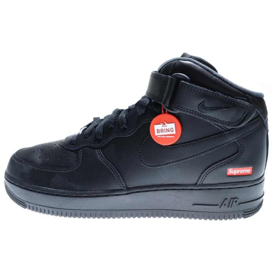 NIKE（ナイキ） ×SUPREME AIR FORCE 1 MID BLACK シュプリーム エア