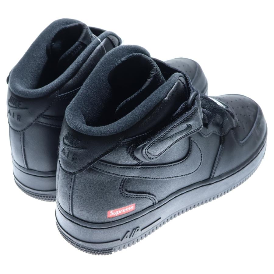 NIKE（ナイキ） ×SUPREME AIR FORCE 1 MID BLACK シュプリーム エア