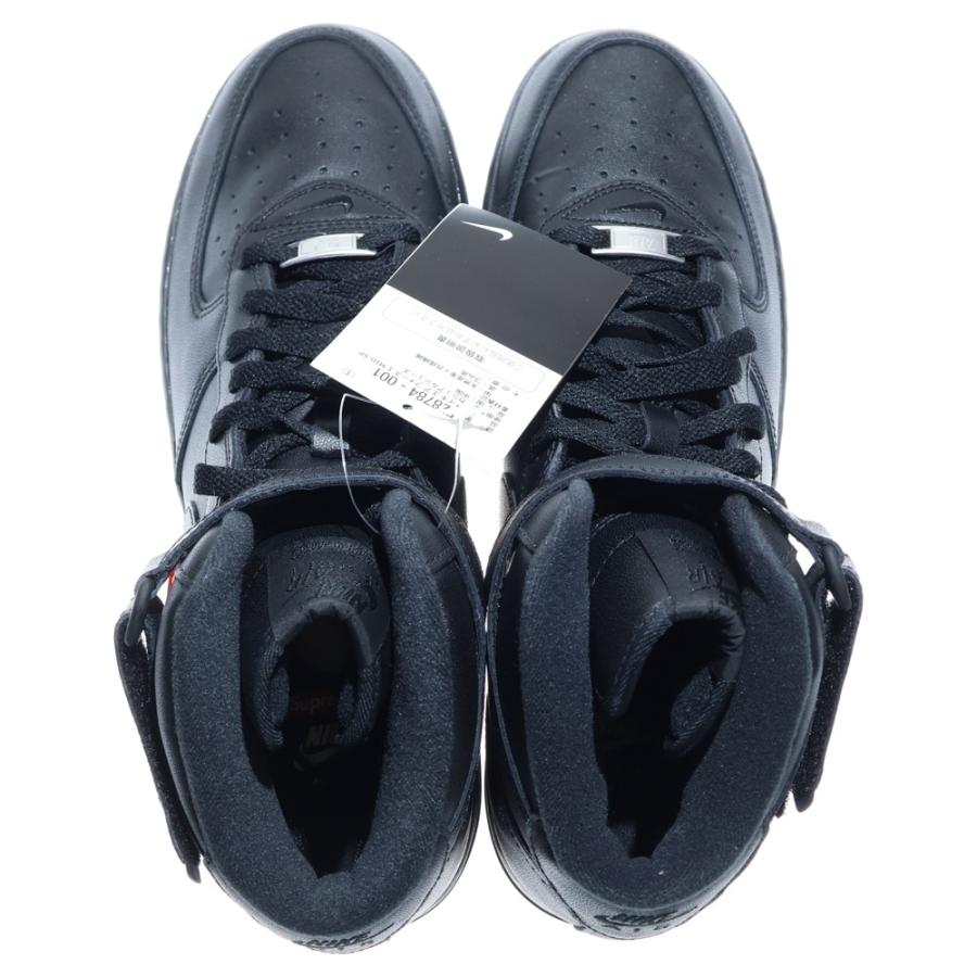 NIKE（ナイキ） ×SUPREME AIR FORCE 1 MID BLACK シュプリーム エア