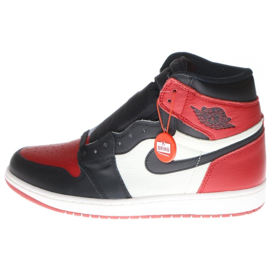 NIKE（ナイキ） AIR JORDAN 1 RETRO HIGH OG BRED TOE エアジョーダン1