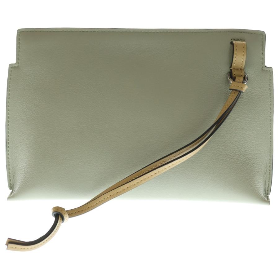 LOEWE レザーミニポーチ LOEWE（ロエベ） MINI T POUCH IN CLASSIC CALFSKIN ミニ ティー