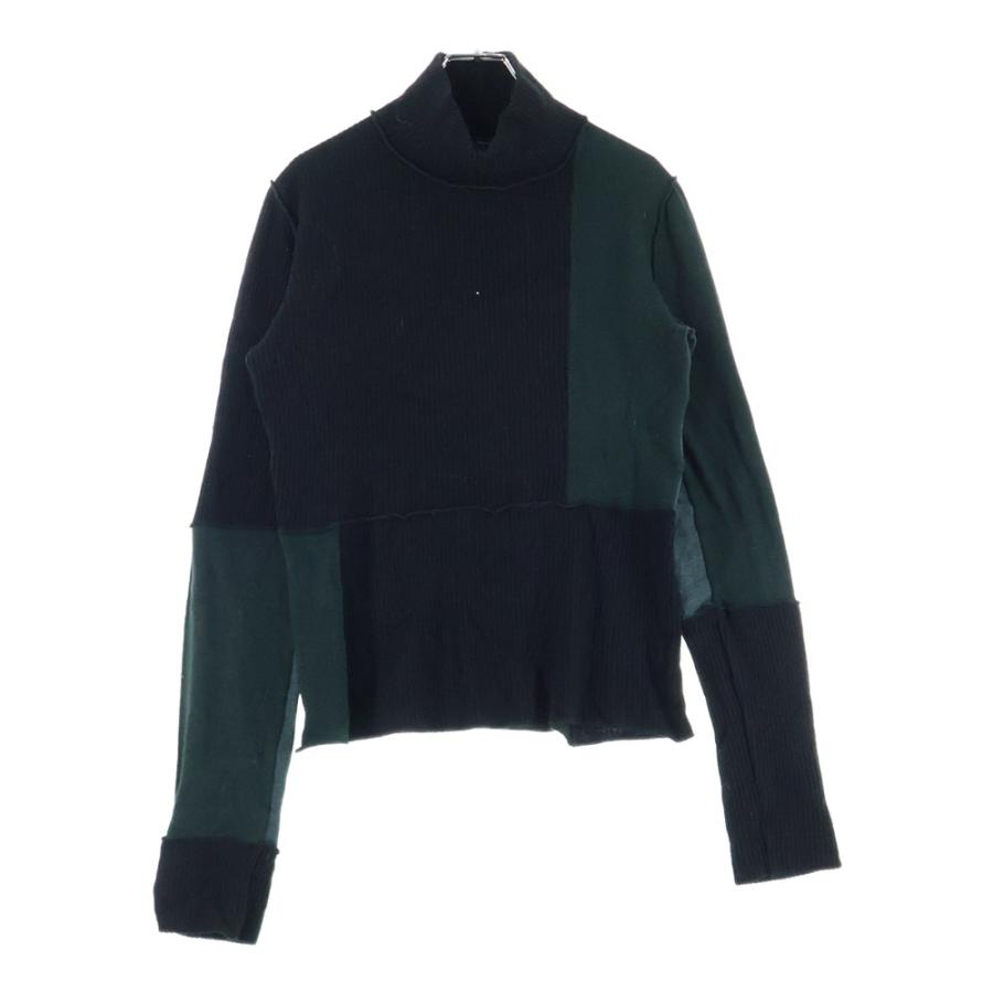 エムエムシックスメゾンマルジェラ 22AW ハイネック パッチワーク