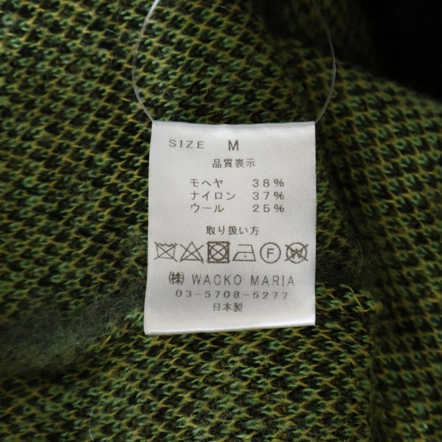 WACKO MARIA（ワコマリア） LEOPARD MOHAIR CREW NECK SWEATER