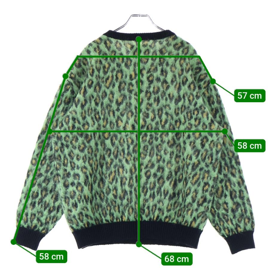 WACKO MARIA（ワコマリア） LEOPARD MOHAIR CREW NECK SWEATER