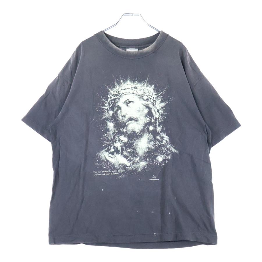 SAINT MICHAEL セントマイケル 25SS JESUS S/S TEE ジーザスプリントT