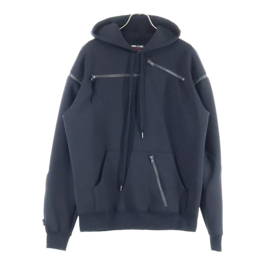 ワイルドサイド ヨウジ ヤマモト ×WIND AND SEA Multi Zipper Hoodie