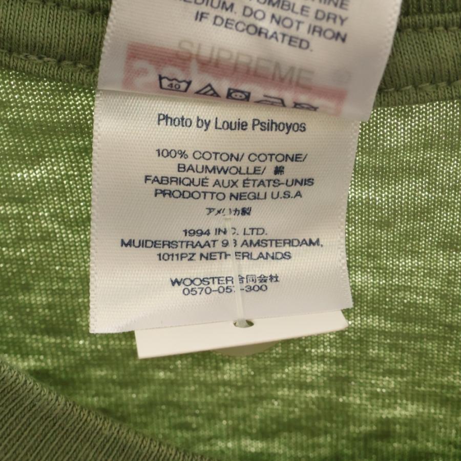 supreme 半袖シャツ　緑　22AW supreme 半袖シャツ 緑 22AW