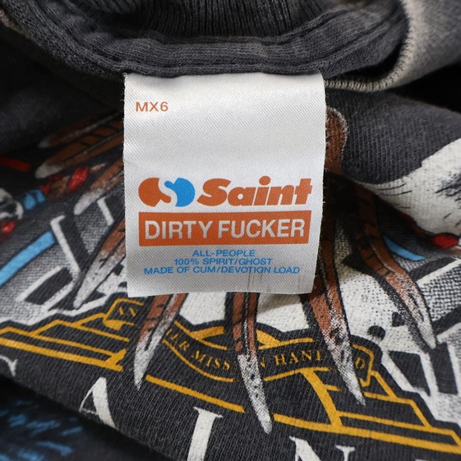SAINT MICHAEL セントマイケル 25SS TEFRON DISCO ML LS TEE ロゴ