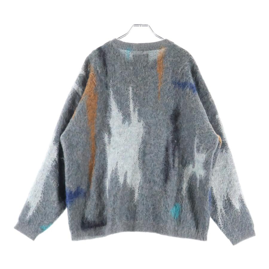 YOKE 22AW モヘアマフラー YOKE ヨーク 22AW STILL JACQUARD CREWNEC モヘア混 クルーネック