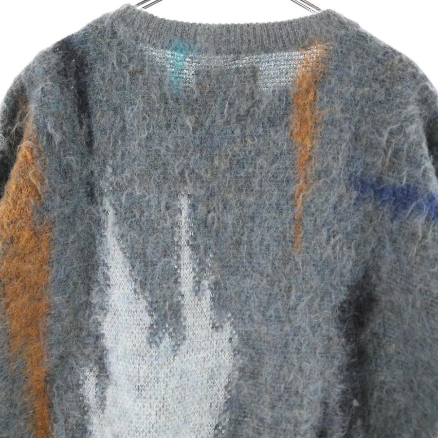 YOKE ヨーク 22AW STILL JACQUARD CREWNEC モヘア混 クルーネック