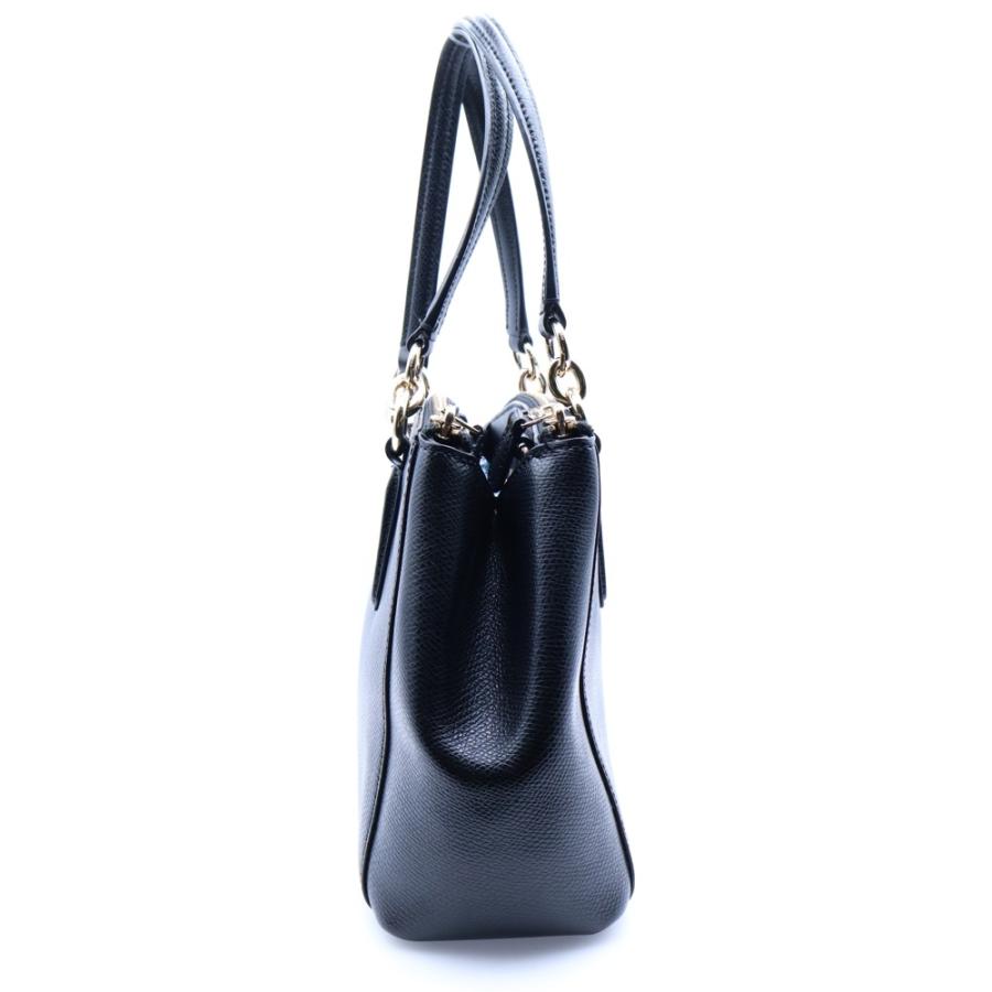 美品 ★ COACH コーチ シボ革 ２色ベルト　ショルダーバッグ レザー　紺 Brandol / COACH コーチ ショルダーバッグ レザー ミニポシェット