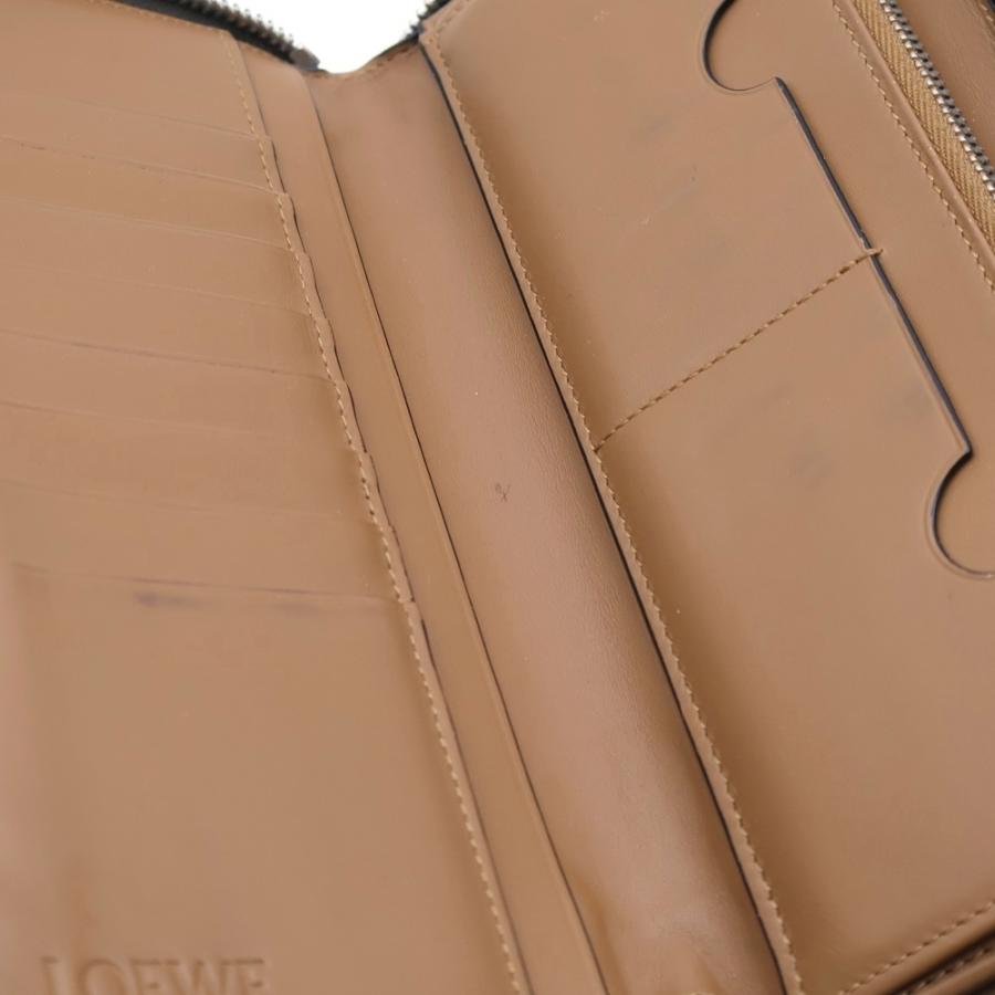 LOEWE（ロエベ） アナグラム ラウンドファスナー ロングウォレット 長