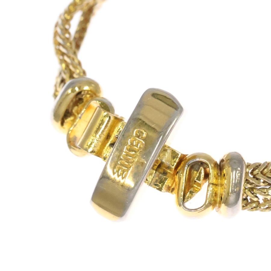 CELINE（セリーヌ） ブラソン モチーフ付 チェーンブレスレット