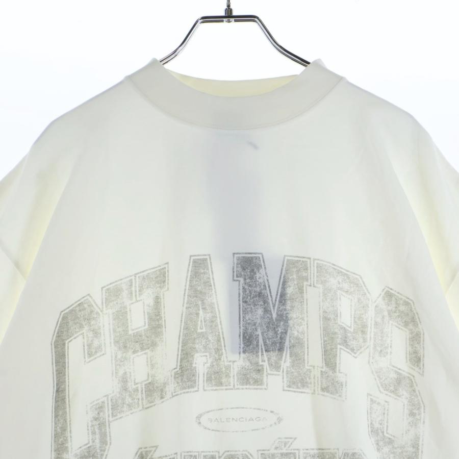 BALENCIAGA（バレンシアガ） カレッジロゴプリント ヴィンテージ加工