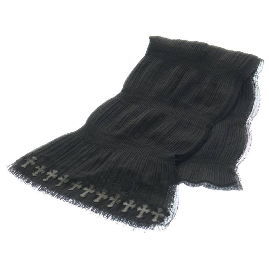 CHROME HEARTS（クロムハーツ） レザークロスパッチ カシミアシルク
